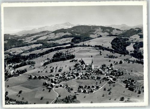 9122 Mogelsberg - Fliegeraufnahme Blick zum Säntis
