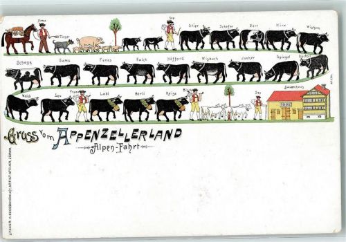 Alpenfahrt im Appenzeller Land