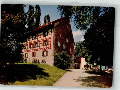 8266 Steckborn 197´ Foto AK Hotel Gasthaus Glarisegg