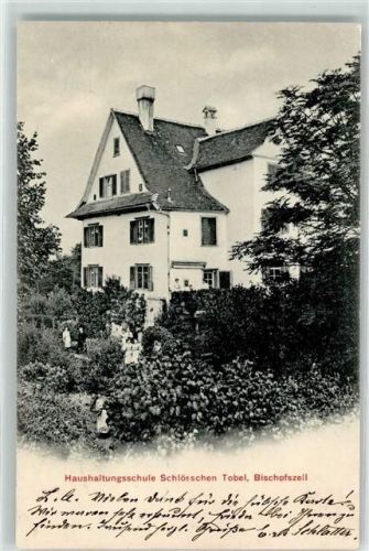 9220 Bischofszell 1904 - Haushaltungsschule Schlösschen Tobel
