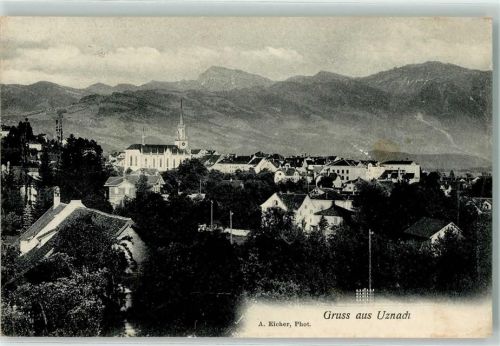 8730 Uznach 1912 - Kirche