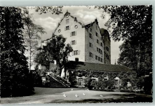 5103 Wildegg - Schloss Wildegg mit Burghof Enten