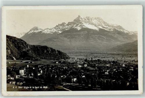 1860 Aigle Gebrauchsspuren Dent du Midi