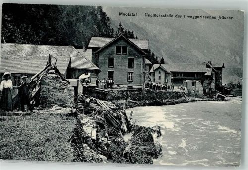 6436 Muotathal - Überschwemmung Muotal