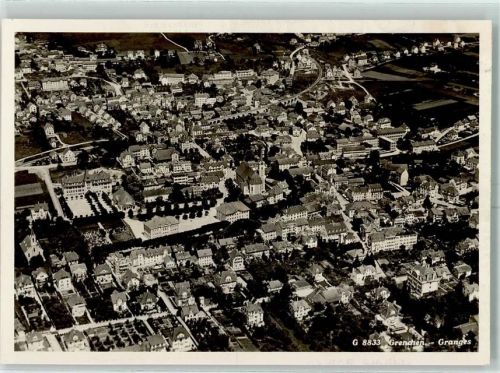 2540 Grenchen - Fliegeraufnahme mit Granges
