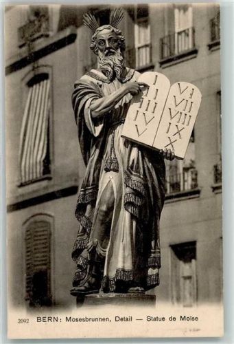 3000 Bern Berne - Mosesbrunnen Detail