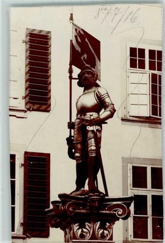 3000 Bern Berne KEINE AK Detail vom Venner Brügglerbrunnen