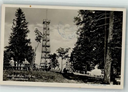 8340 Hinwil Foto AK Aussichtstrum Bachtel-Kulm Ort lt. Stempel