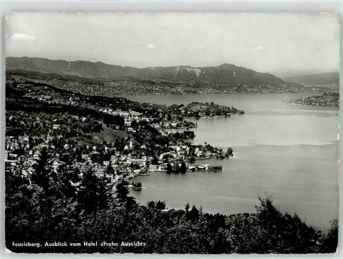 8835 Feusisberg - Ausblick vom Hotel Frohe Aussicht