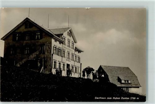 9058 Brülisau - Gasthaus zum Hohen Kasten Ort handschriftlich