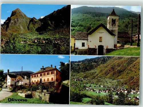 6718 Olivone Blenio - Kirche Sommascone