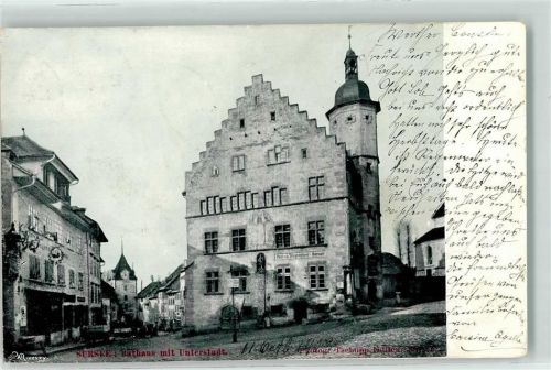 6210 Sursee 1903 - Rathaus Unterstadt