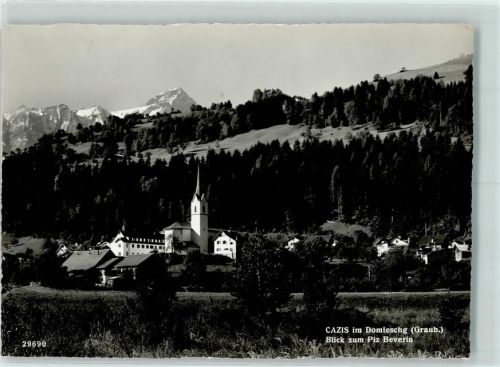 7408 Cazis - Blick zum Piz Beverin