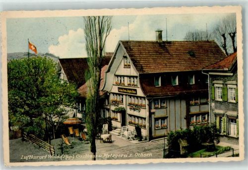 9044 Wald AR - Gasthaus u. Metzgerei z. Ochsen