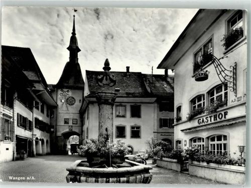 3380 Wangen an der Aare Foto AK Gasthaus
