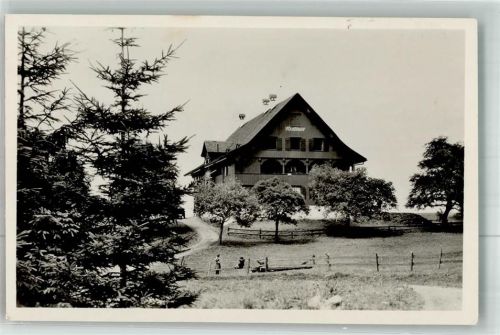 8825 Hütten Foto AK Pension Mistlibühl