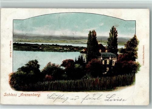 Arenenberg Schloss 1901 - Schlos Arenenberg