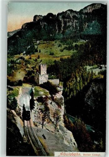 Albulabahn - Ruine Campi