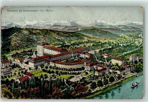 5116 Schinznach Bad 1908 - Bahnpost Ambulant