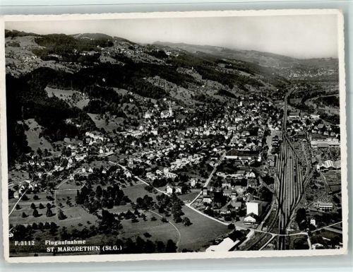 9430 St. Margrethen SG - Luftbild F. 3112 - gute Erhaltung AK