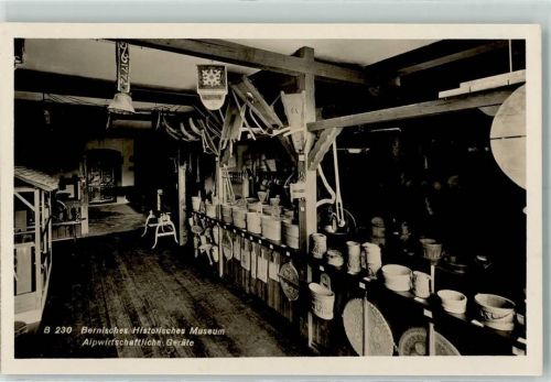 3000 Bern Berne - Historisches Museum Alpwirtschaftliche Geräte