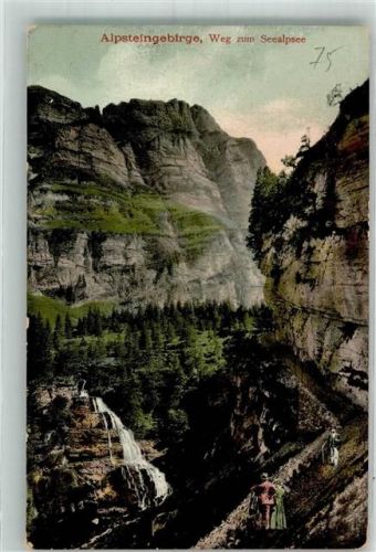 8355 Aadorf 1908 Foto AK Alpsteingebirge