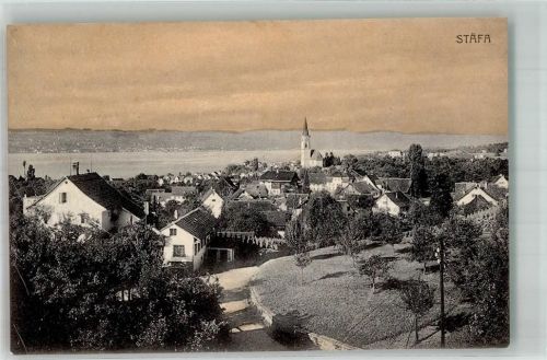 8712 Stäfa 1925 Foto AK