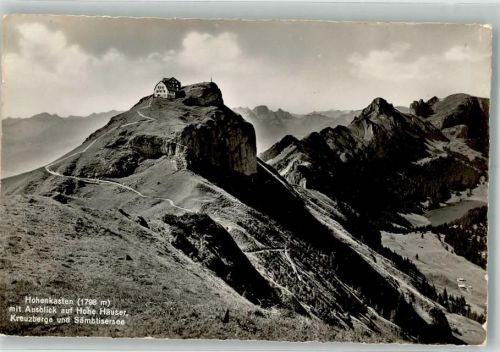 9058 Brülisau Foto AK Hotel Hohenkasten