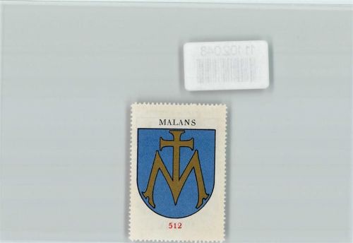 7208 Malans GR - Vignette Wappen Kaffee Hag ca 1920-1940
