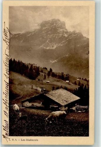 1865 Les Diablerets Ormont-Dessus 1906 - Chalet