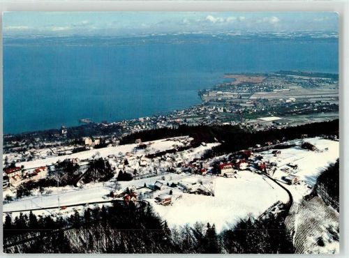 9405 Wienacht-Tobel - Winter Bodensee Altenrhein Fliegeraufnahme