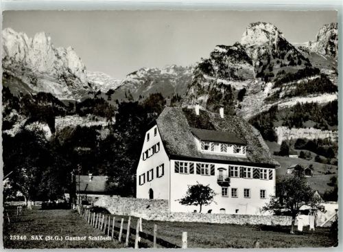 9468 Sax - Gasthaus Schlössli