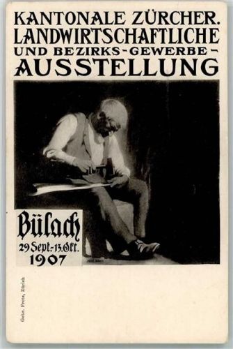 8180 Bülach 1907 - Ausstellung Landwirtschaft Gewerbe