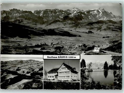 Gäbris - Gasthaus Gäbris Luftaufnahme