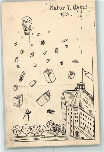 Gebrauchsspuren Matura 1924