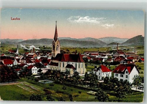 4242 Laufen Foto AK Kirche