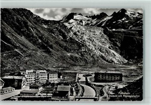 3999 Oberwald - Furkabahn Gletsch mit Rhonegletscher