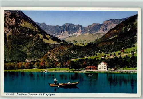 8750 Klöntal - Gasthaus Vorauen Pragelpass
