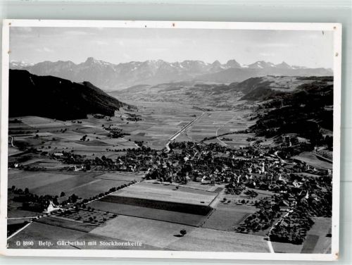 3123 Belp Foto AK Gürbethal Stockhornkette