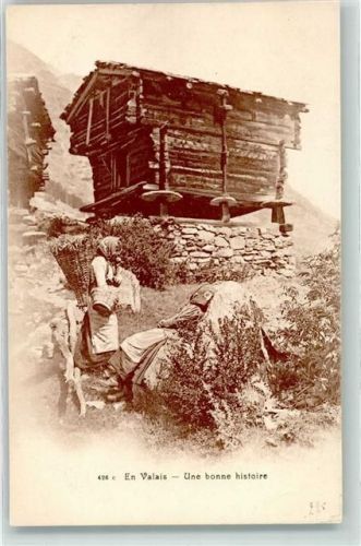 1873 Val-d'Illiez - Walliser Speicher