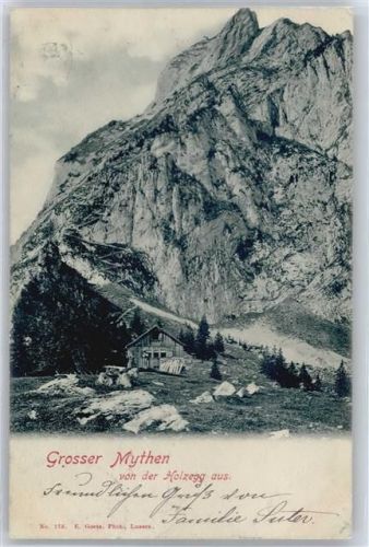 Grosser Mythen - Blick von Holzegg