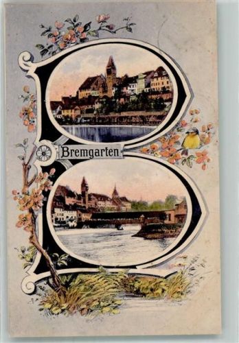 5620 Bremgarten AG 1912 - Buchstaben AK