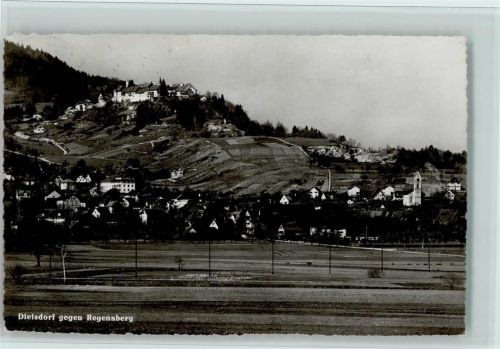 8157 Dielsdorf 1946 Foto AK Verlag Gaberell Nr. 30931 - vue generale, gute Erhaltung AK