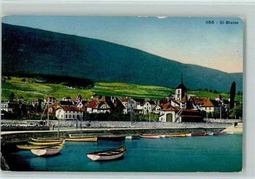 2072 St-Blaise - Ortsansicht Boote