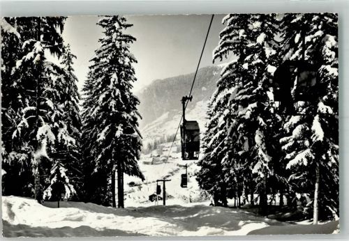 1936 Verbier 1964 Gebrauchsspuren Seilbahn Winter
