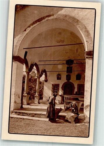 3910 Saas-Grund 1917 Foto AK Kapellenweg Schweizer Heimatschutz-Serie