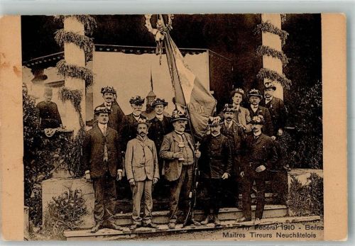 3000 Bern Berne Foto AK Schützenfest 1910