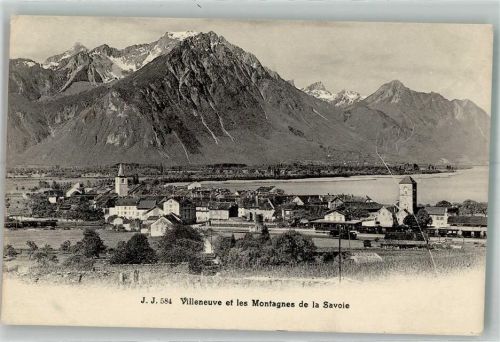 1844 Villeneuve VD 1910 Foto AK