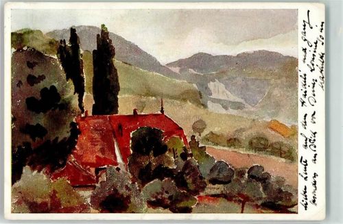 4418 Reigoldswil Gebrauchsspuren Marchmatt Künstlerkarte