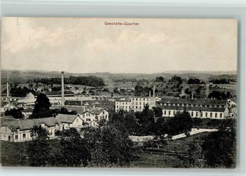 9244 Niederuzwil 1912 - Geschäfts-Quartier